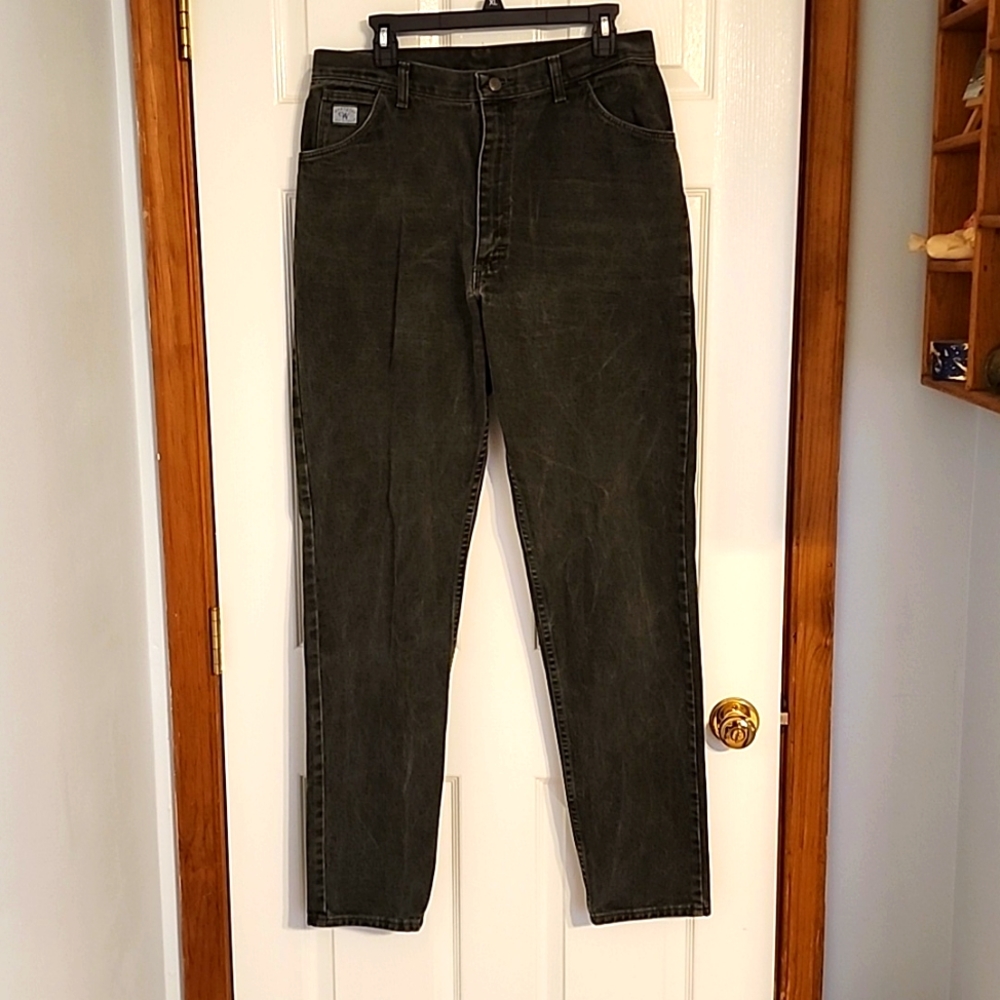 WRANGLER FOR WOMEN Vintage Olive Green Jeans sz16L